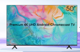 Syinix 50‘’-55‘’ U51 4K UHD Smart Android Chromecast TV.
